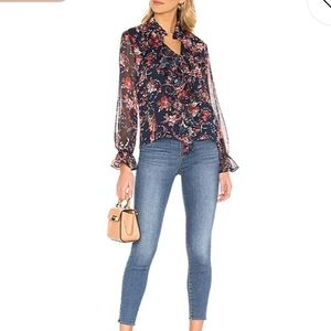 L'Agence Margot High Rise Skinny Jean in Light Vintage